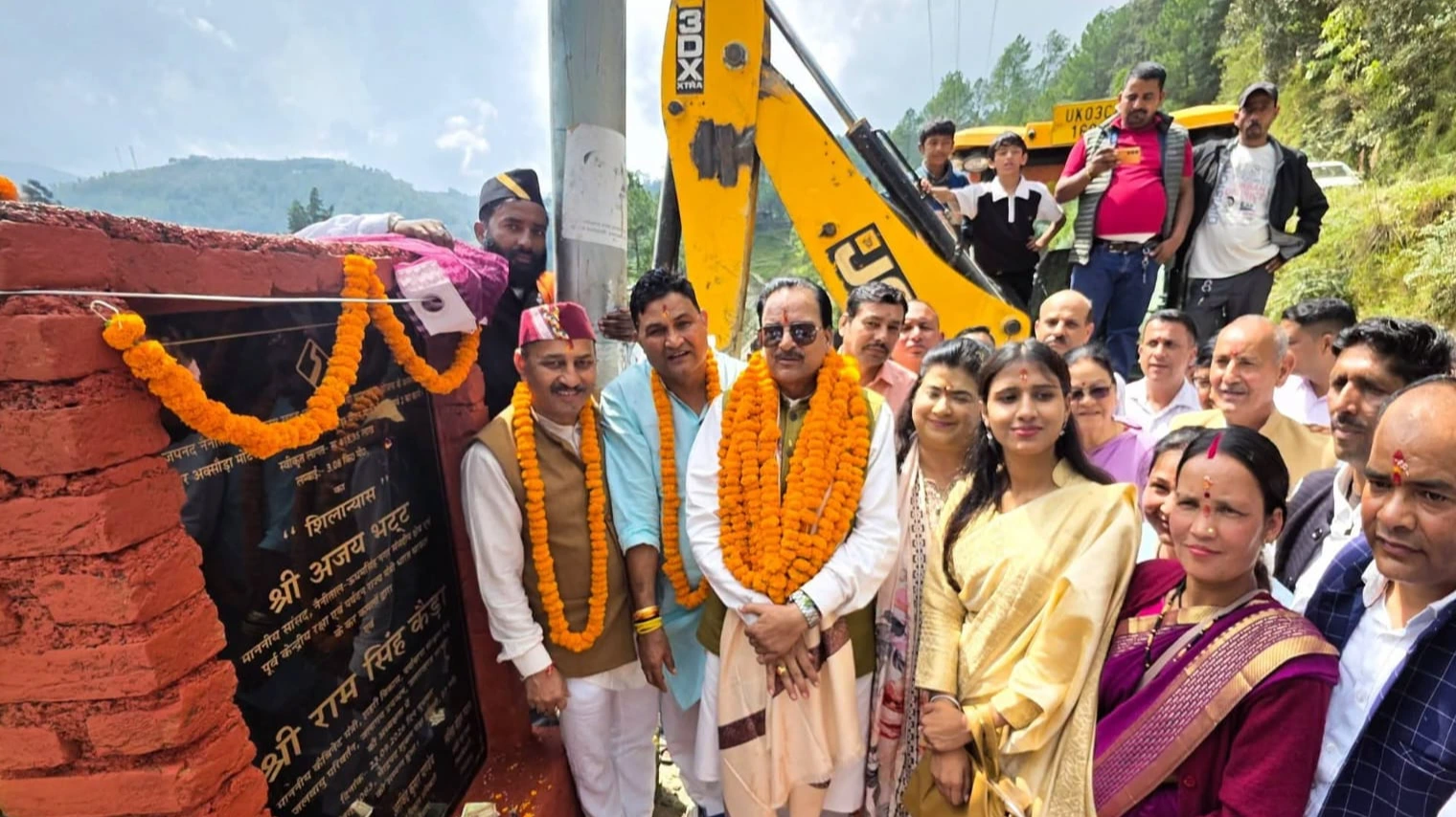 झांझर-अक्सौड़ा-मझेड़ा मोटर मार्ग के सुधारीकरण कार्य का शुभारंभ, करीब 4 करोड़ की लागत से होगा डामरीकरण